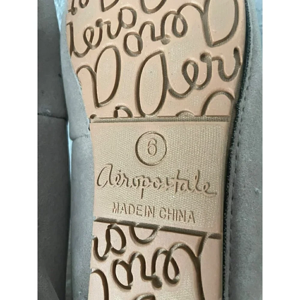 NWOT AEROPOSTALE KIDS HOME SLIPPER FAUX FUR INSIDE SIZE 6